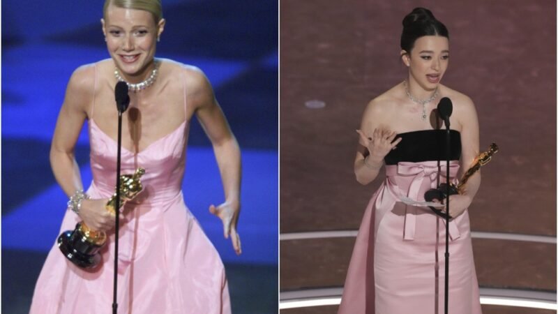 Gwyneth Paltrow e Mikey Madison: looks de atrizes que tiraram Oscar do Brasil são comparados nas redes