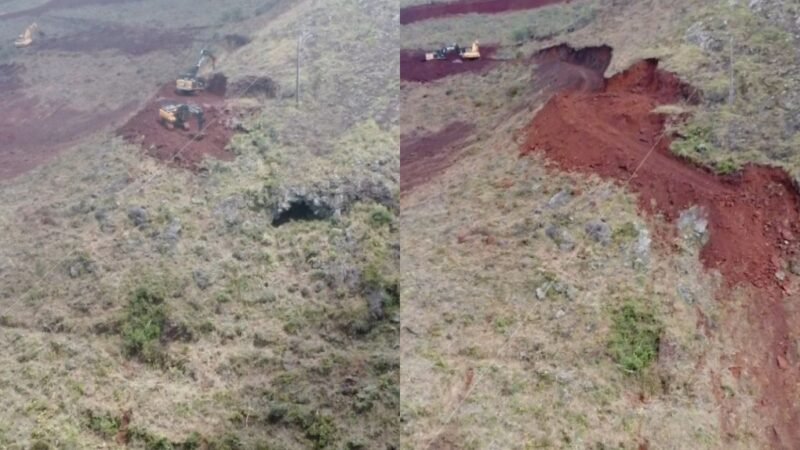 Especialistas denunciam destruição de gruta em MG após escavação de mineradora; veja antes e depois