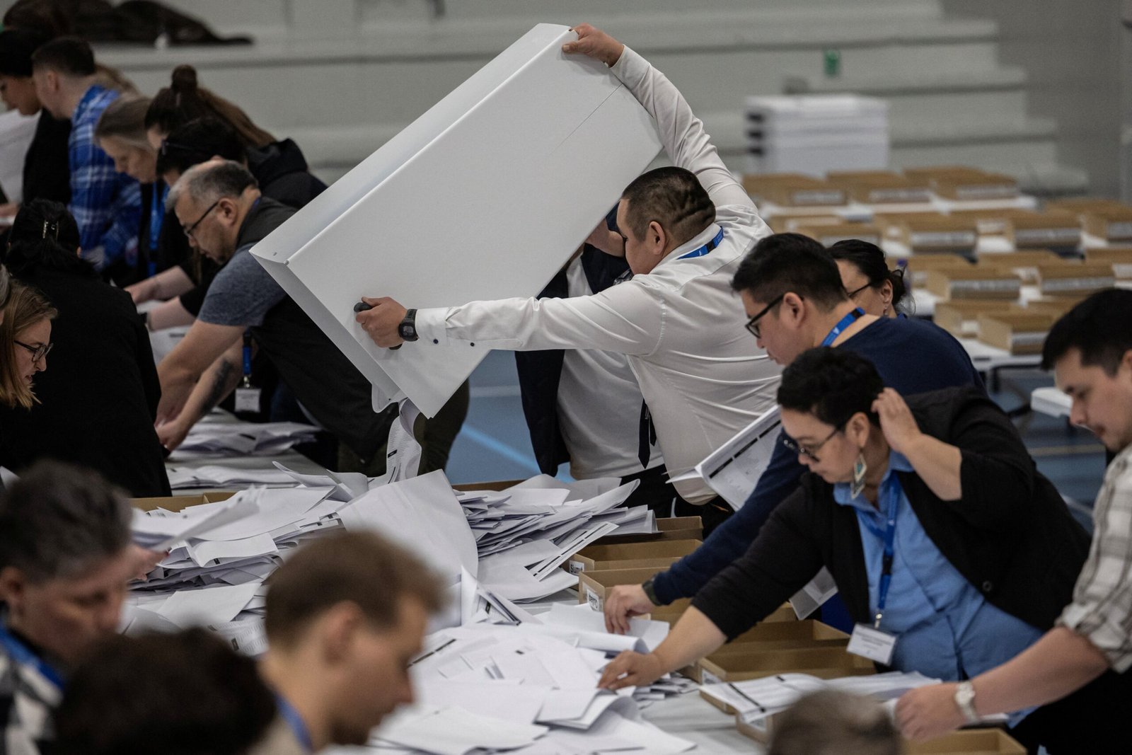 Oposição da Groenlândia vence coalizão de esquerda nas eleições parlamentares Oposição da Groenlândia vence coalizão de esquerda nas eleições parlamentares