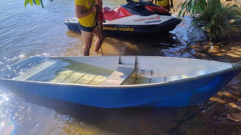 Idoso morre afogado após canoa naufragar em Rifaina, SP