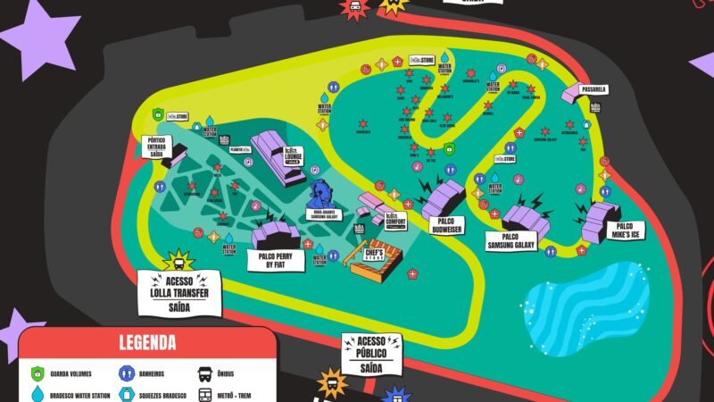 Lollapalooza 2025: veja a previsão do tempo para os dias do festival