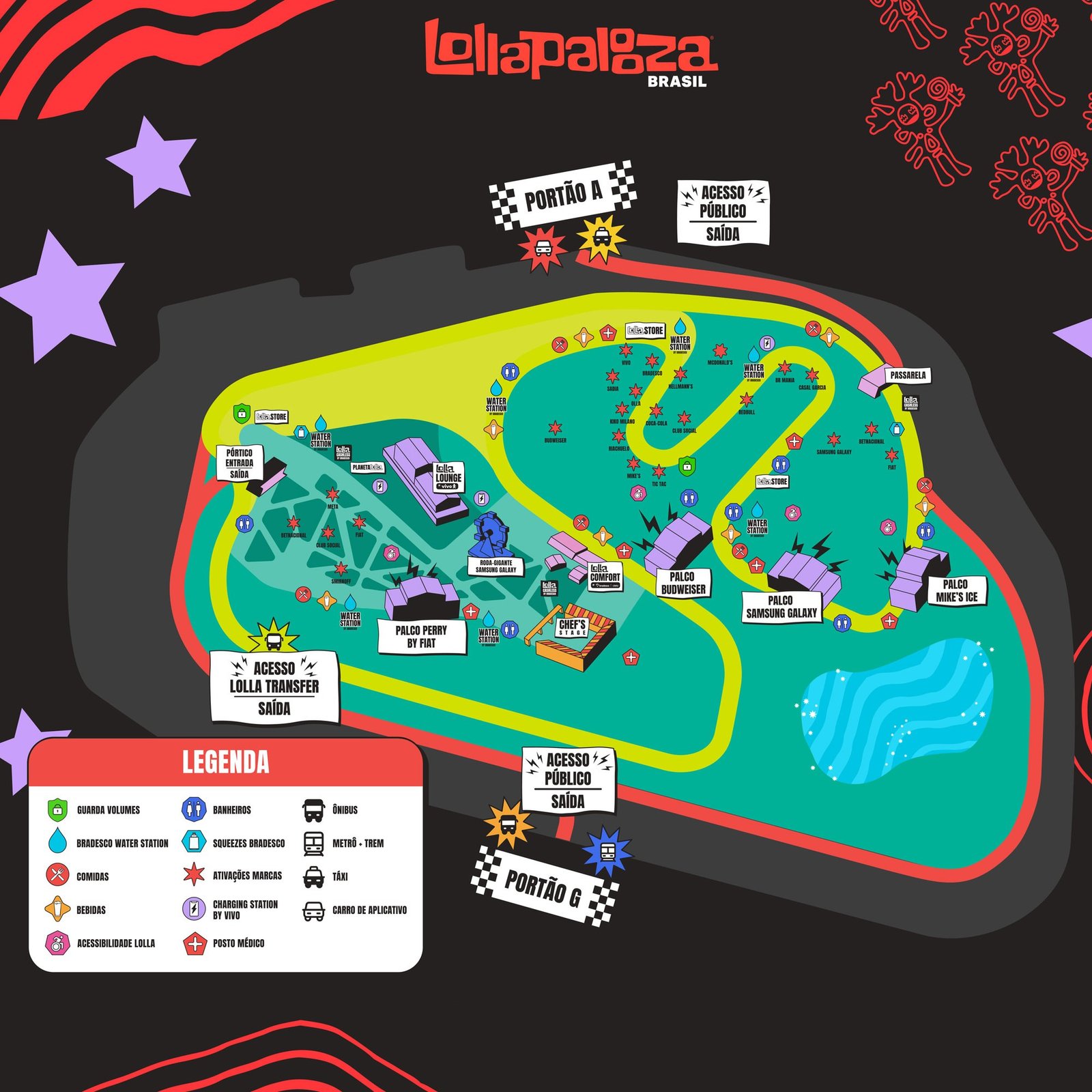 Lollapalooza 2025: veja a previsão do tempo para os dias do festival Lollapalooza 2025: veja a previsão do tempo para os dias do festival