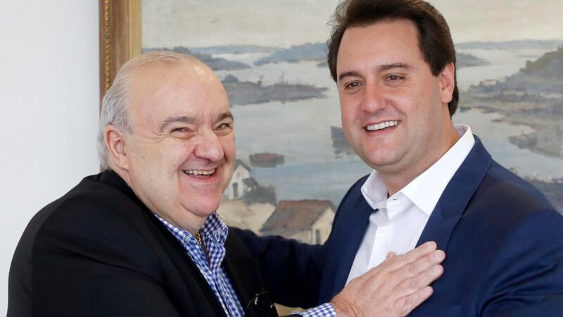 Ratinho Junior anuncia Rafael Greca como secretário estadual do Paraná