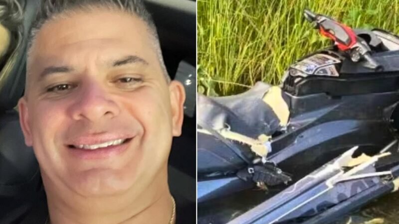 Pai morre e filha fica gravemente ferida em acidente com motos aquáticas no litoral de SP