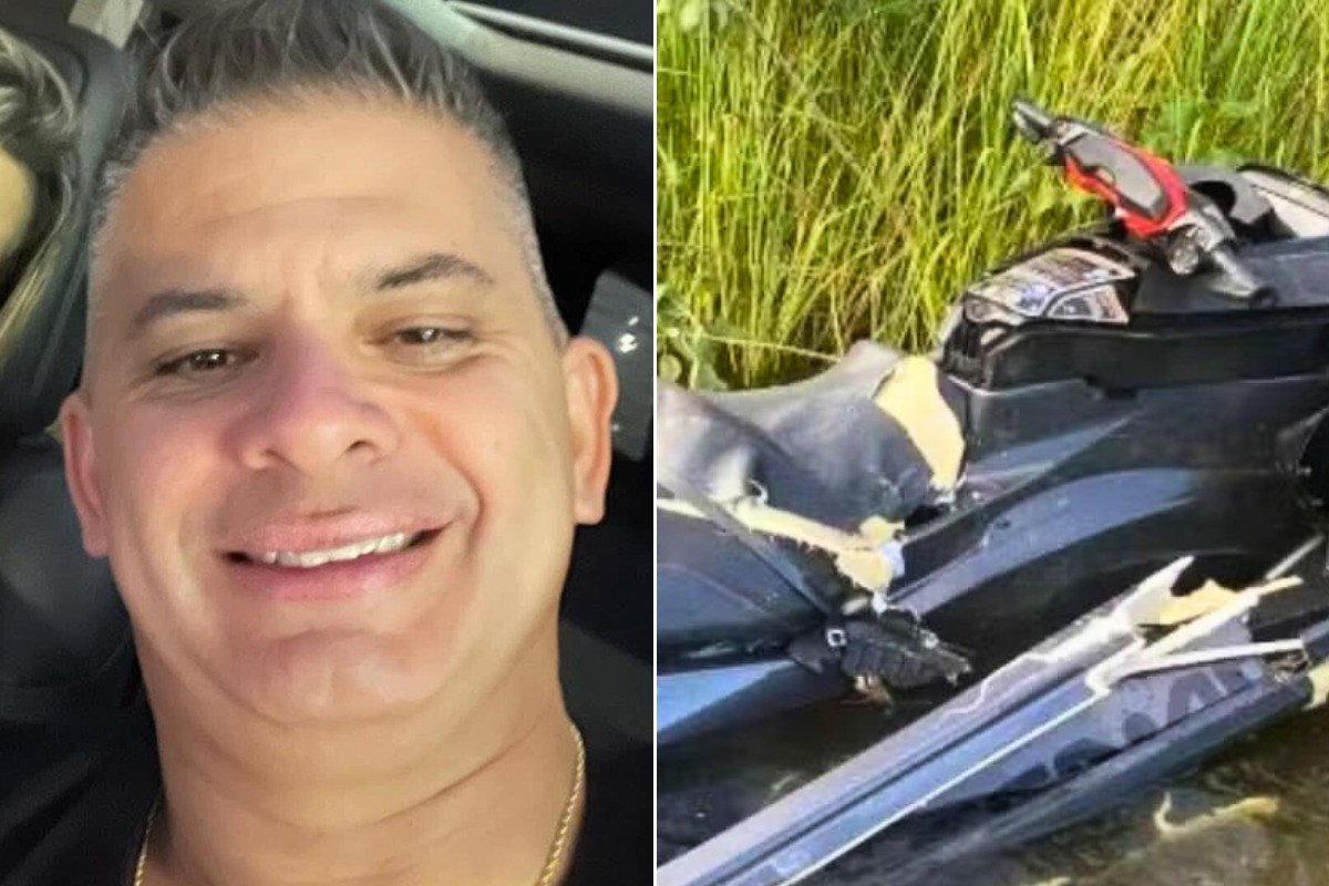 Pai morre e filha fica gravemente ferida em acidente com motos aquáticas no litoral de SP Pai morre e filha fica gravemente ferida em acidente com motos aquáticas no litoral de SP