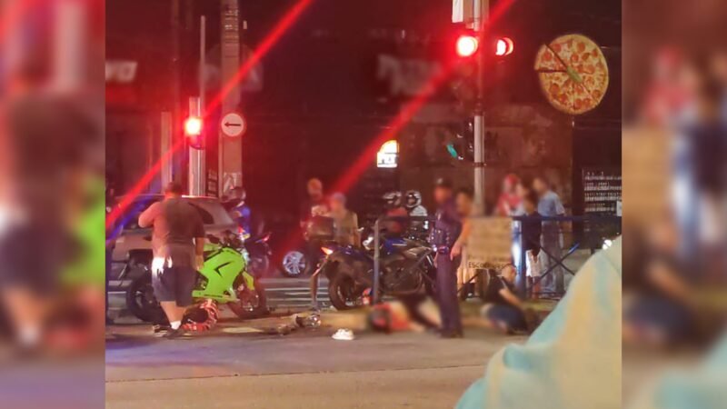 Acidente entre duas motocicletas deixa vítima em estado grave na zona norte de Sorocaba