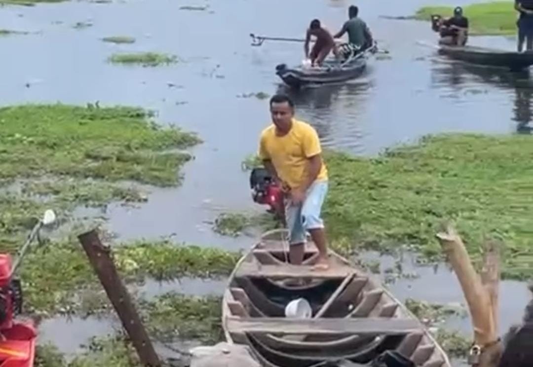 Idosa, jovem grávida e adolescente morrem afogadas após canoa afundar em lago no interior do MA Idosa, jovem grávida e adolescente morrem afogadas após canoa afundar em lago no interior do MA