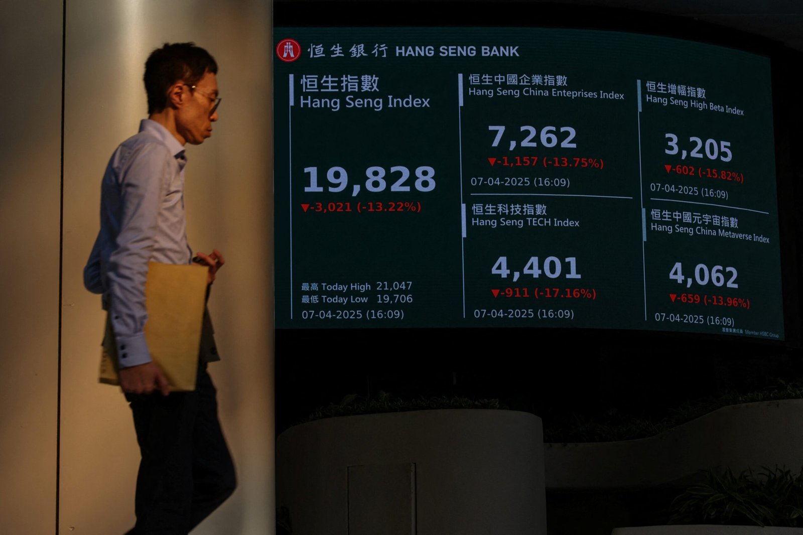 Bolsas asiáticas abrem em alta após ameaça de Trump de subir tarifas contra a China Bolsas asiáticas abrem em alta após ameaça de Trump de subir tarifas contra a China