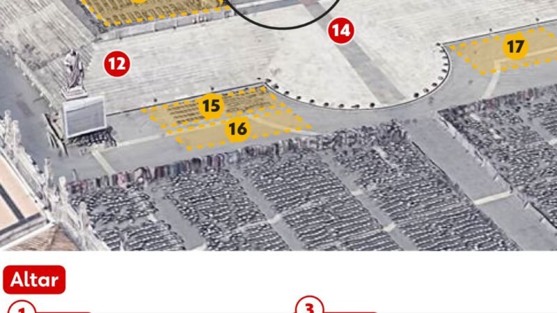 Com chefes de estado e forte esquema de segurança, funeral do papa Francisco acontece neste sábado; INFOGRÁFICO
