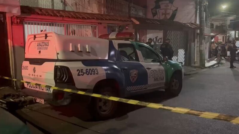 Ataque a tiros deixa dois mortos e dois feridos em frente a barbearia em Manaus, diz polícia