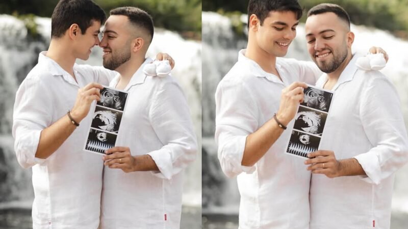 Influencers Lucas Rangel e Lucas Bley anunciam que serão pais: ‘Agora seremos 3’