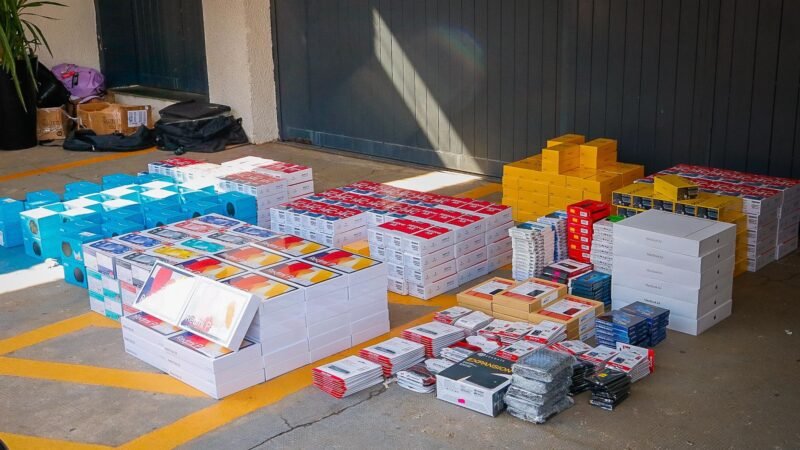 Polícia Militar apreende R$ 500 mil em eletrônicos contrabandeados em Piracicaba