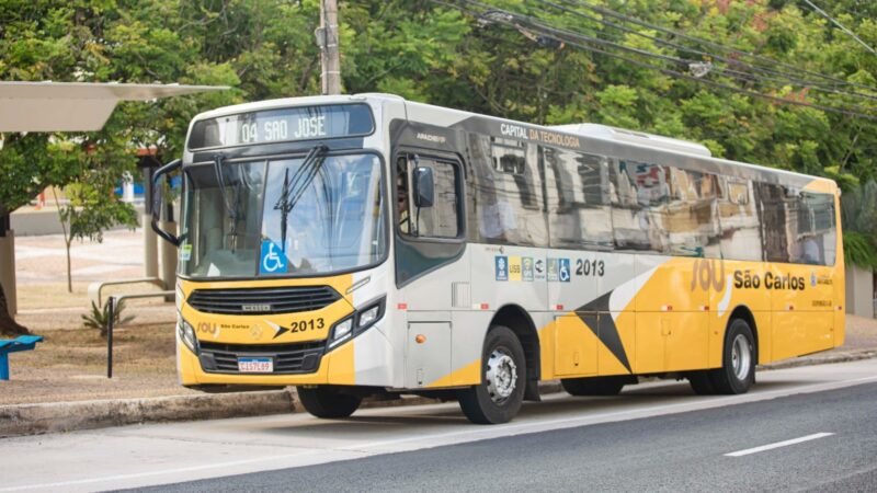 Tarifa zero de ônibus: São Carlos inicia gratuidade em feriados, sábados e domingos; entenda