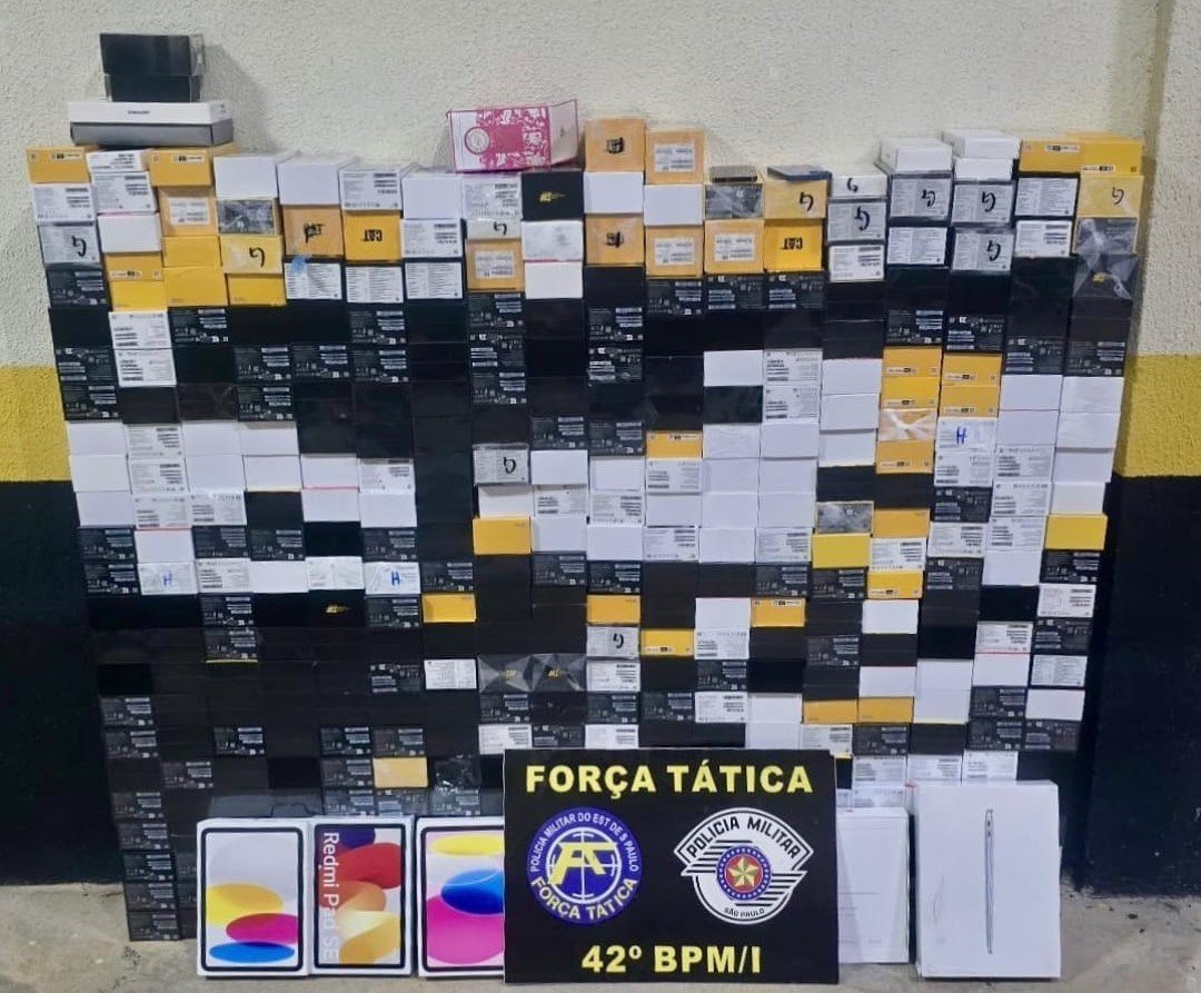 Ao transportar carga ilegal avaliada em mais de R$ 1 milhão, homem é preso por tráfico de drogas e contrabando em Teodoro Sampaio