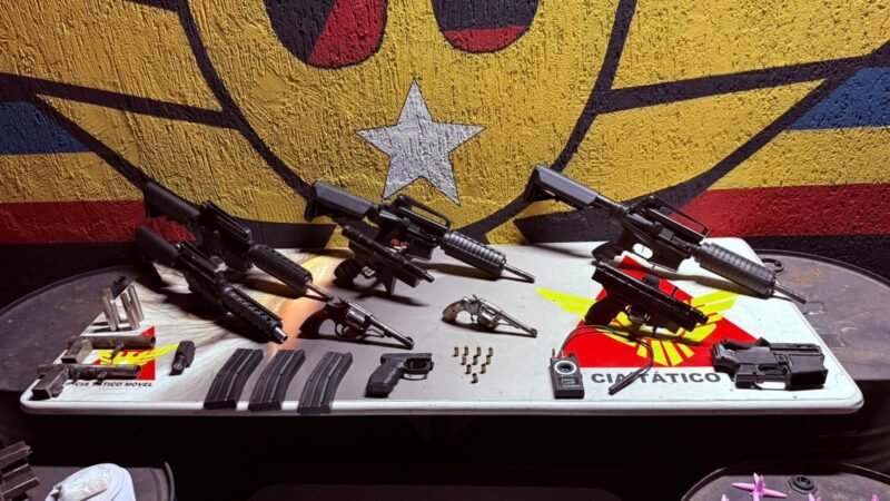Fábrica de armas artesanais montadas com carcaça de airsoft é fechada em BH