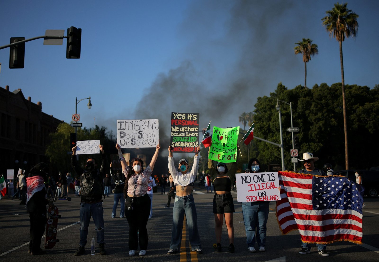 Los Angeles: o epicentro da onda de protestos nos EUA #1487 Los Angeles: o epicentro da onda de protestos nos EUA #1487