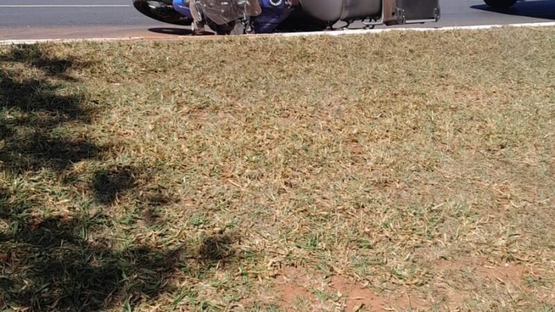 Motociclista fica em estado grave após acidente no Parque da Cidade; motorista fugiu, dizem testemunhas