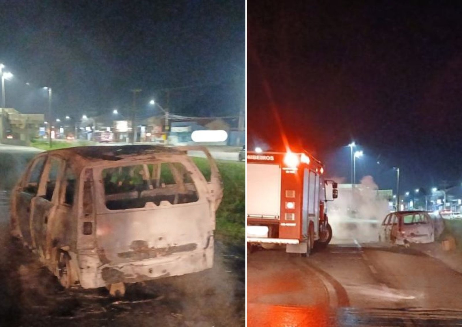 Mulher sobrevive ao abastecer carro em posto e ver o veículo ser incendiado no litoral de SP Mulher sobrevive ao abastecer carro em posto e ver o veículo ser incendiado no litoral de SP