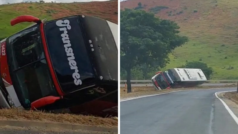 Ônibus tombado, homicídio de uma mulher em Timóteo, e acidentes na BR-381: veja as notícias mais lidas da semana