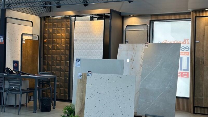 Ganhe amplitude nos espaços com os porcelanatos grandes formatos