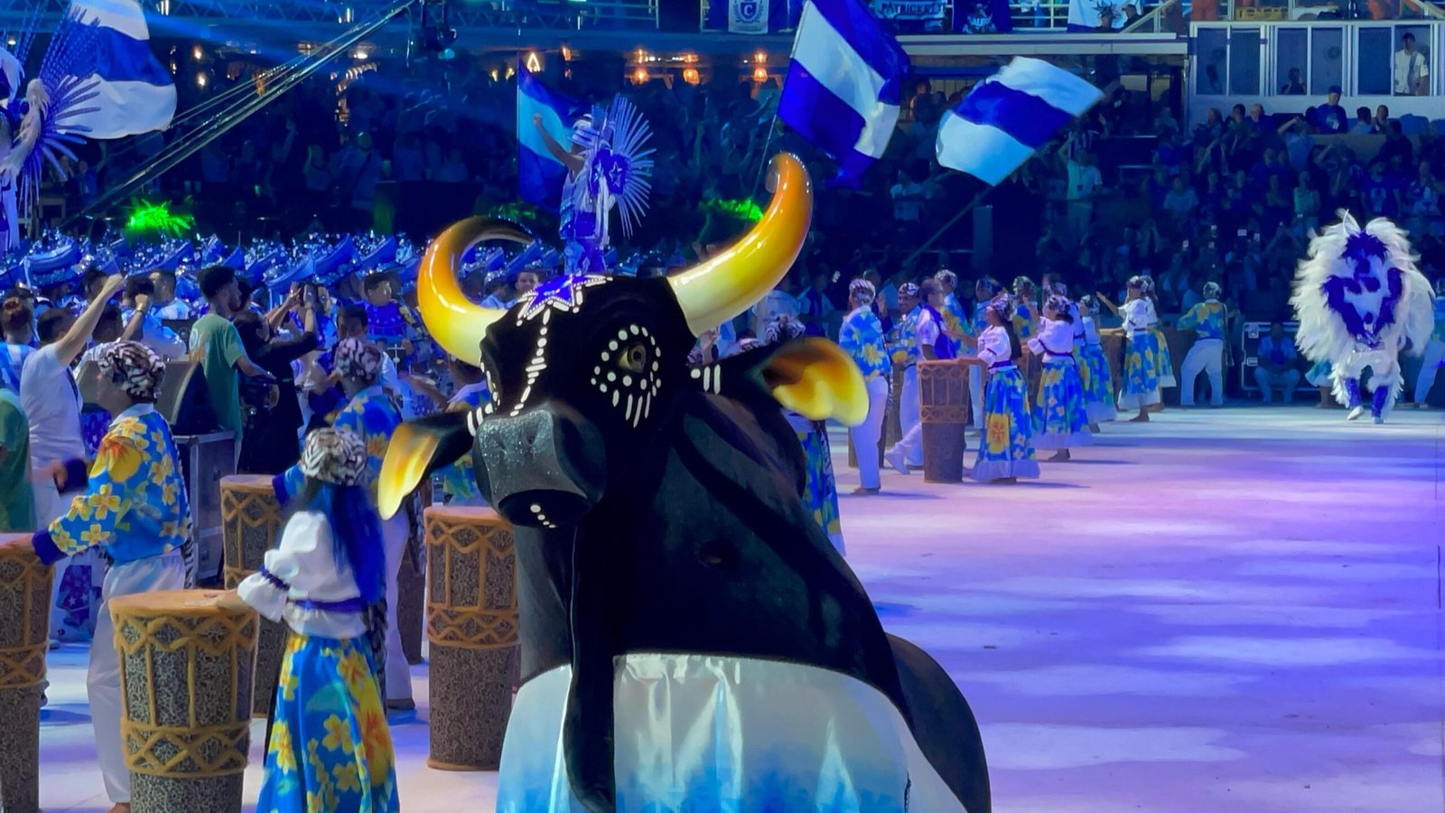 Fábio Porchat, Ana Clara e mais: famosos entram na arena durante intervalo do Festival de Parintins