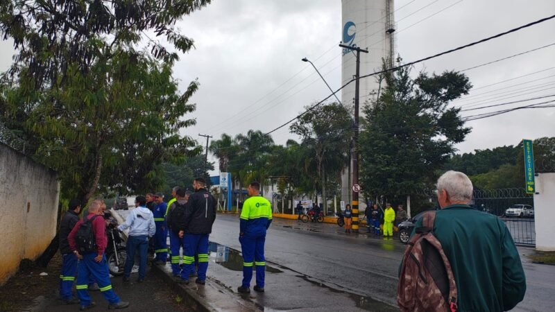 Funcionários do serviço de água e esgoto de Guaratinguetá entram em greve