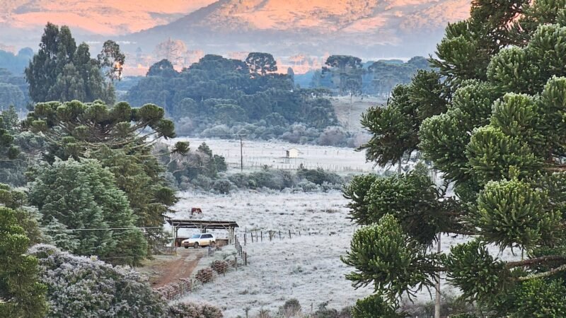 Reforço de ar polar amplia onda de frio e capitais podem ter mínimas abaixo dos 10°C; veja previsão
