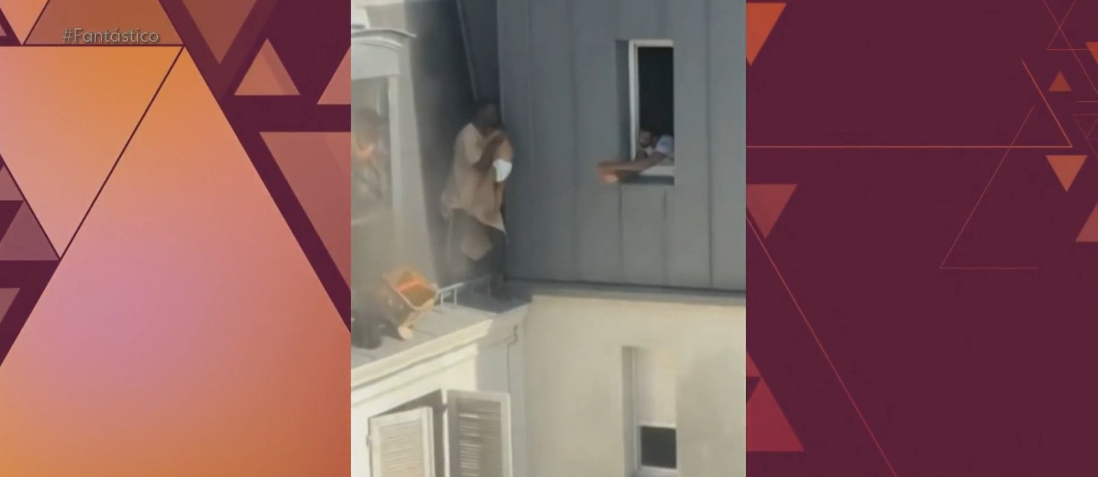 ‘Imagem do bebê me puxou’, diz homem que salvou família inteira de incêndio em Paris ‘Imagem do bebê me puxou’, diz homem que salvou família inteira de incêndio em Paris