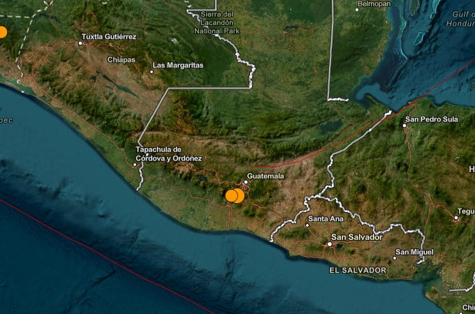 Terremoto deixa 2 mortos na Guatemala
