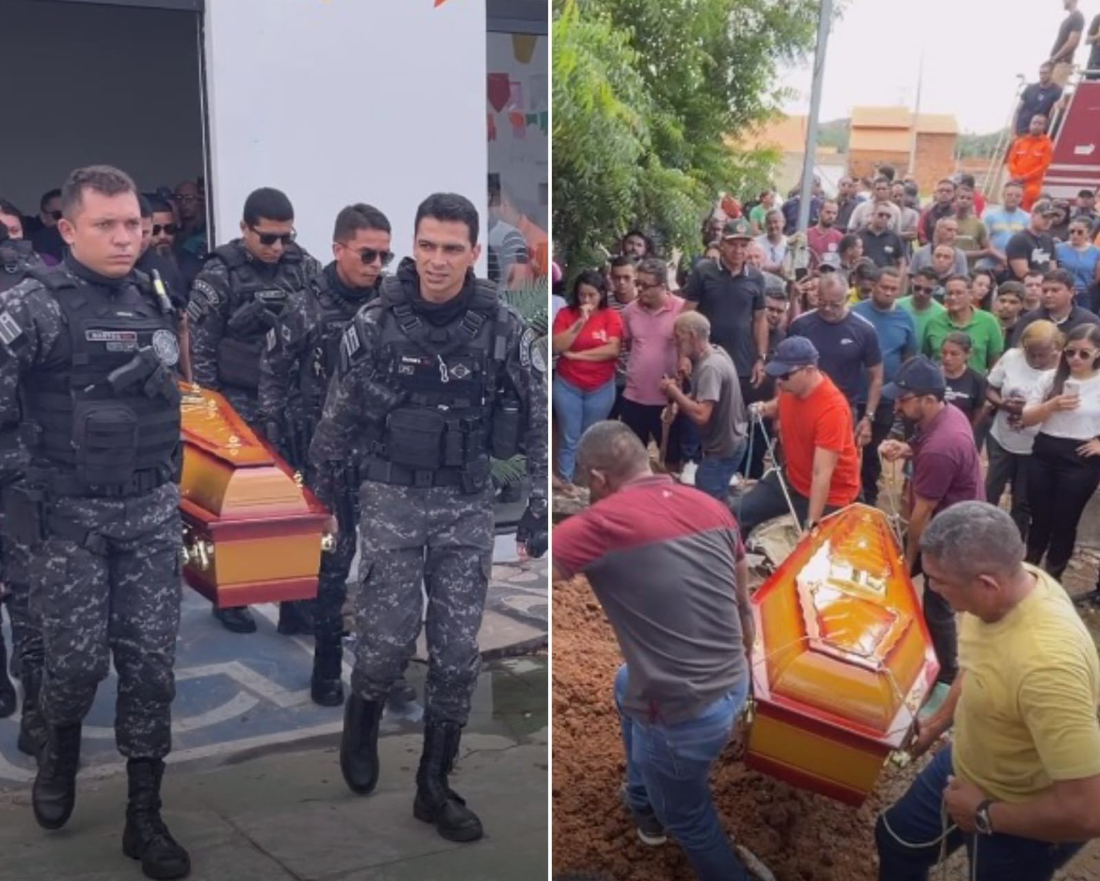 Policial militar morto por prefeito em vaquejada é sepultado em Pedreiras, no MA