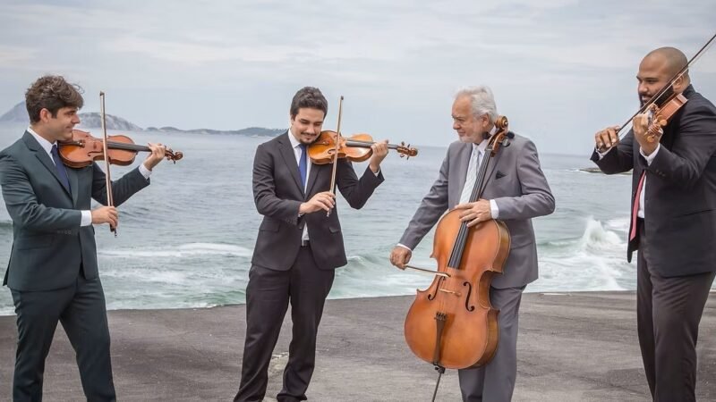 Quarteto Guanabara traz Haydn, Schubert e Gnattali ao palco do Municipal