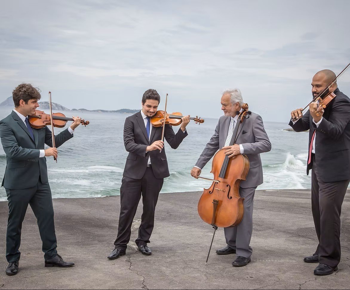 Quarteto Guanabara traz Haydn, Schubert e Gnattali ao palco do Municipal Quarteto Guanabara traz Haydn, Schubert e Gnattali ao palco do Municipal