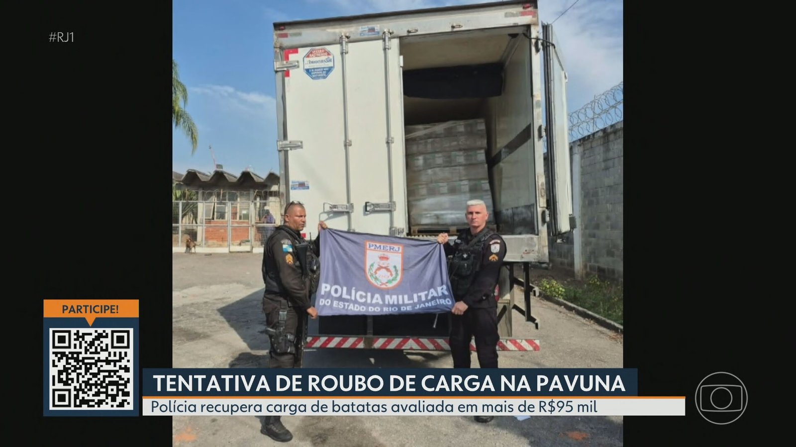 PM impede tentativa de roubo de carga na Pavuna PM impede tentativa de roubo de carga na Pavuna