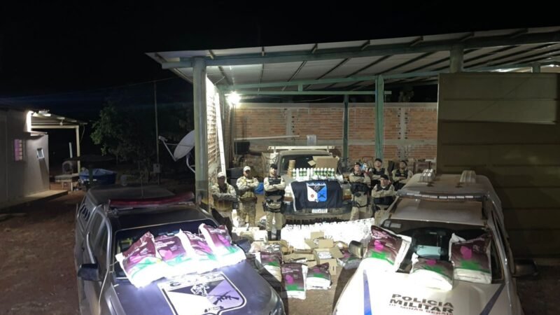 Polícia apreende grande quantidade de agrotóxicos em laboratório clandestino na zona rural de Unaí