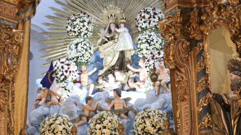 Festa de Nossa Senhora do Carmo celebra padroeira do Recife com mais de 100 missas e shows gratuitos; veja programação