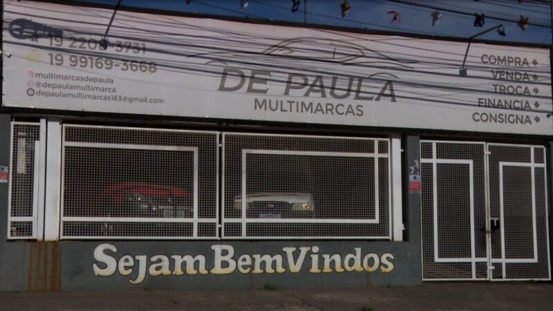 Clientes dizem ter sofrido golpes em vendas de carros por estacionamento de Hortolândia