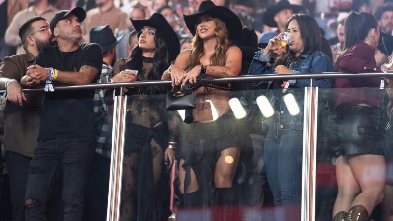 Virginia canta música de Ana Castela no camarote com a boiadeira, suposto affair de Zé Felipe, na Festa de Barretos; vídeo