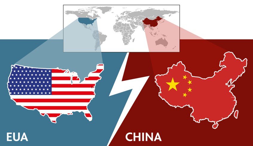 EUA x China: veja o desempenho das duas maiores economias do planeta; INFOGRÁFICO