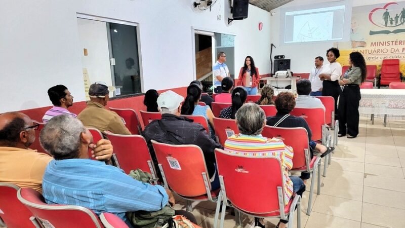 Reunião marca a chegada da água tratada ao Parque Arruda, em São Pedro da Aldeia