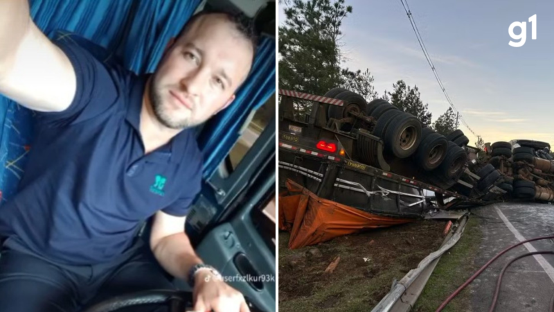 Identificado motorista de ônibus de excursão que morreu após colidir em carreta na Serra do RS
