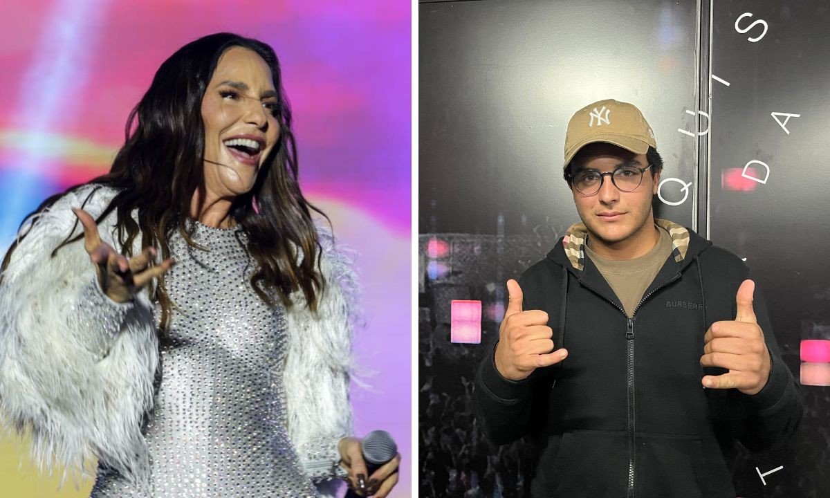 Ivete Sangalo brinca com filho na plateia do Festival de Inverno Bahia: ‘Me exibo mais’