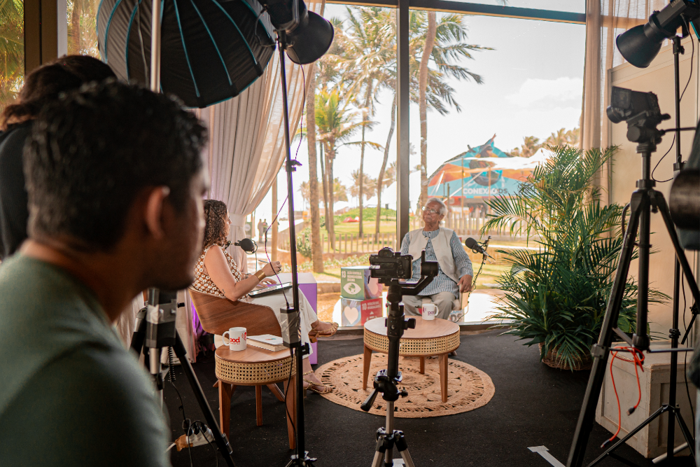 Nova temporada do Pod_Impactar é gravada durante o Conexão ODS, em Natal (RN)