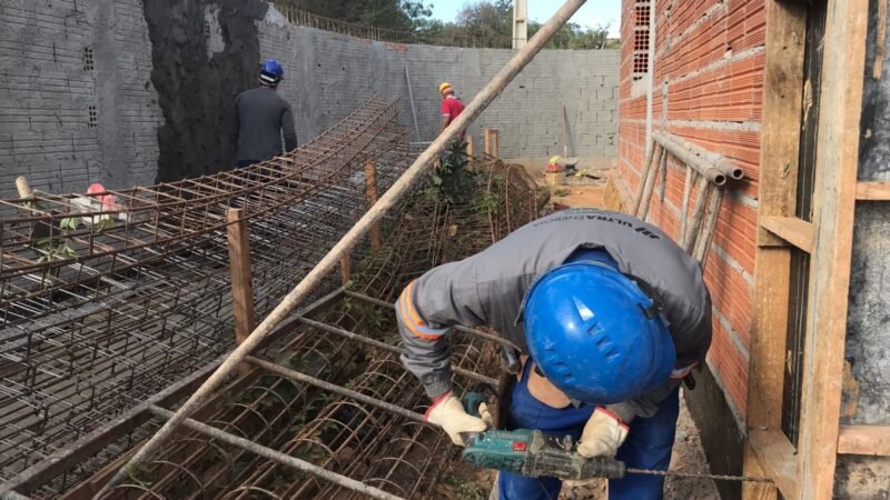 Criançada de “casa nova”