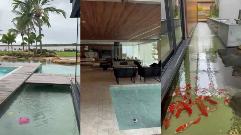 Lago artificial, piscina e carpas: veja casa de empresário alvo de operação contra esquema em mineração