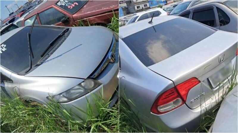 Leilão de veículos do Detran-SP tem Honda Civic mais barato que iPhone, e Corsa a R$ 4,5 mil