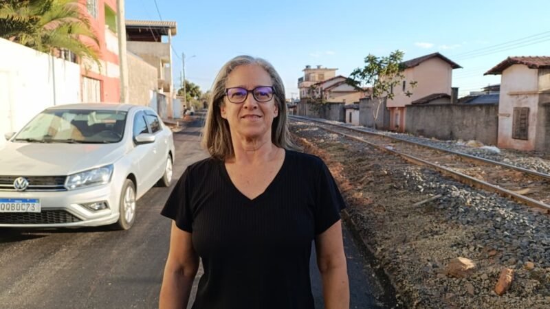 Prefeitura de Montes Claros pavimenta entorno da linha férrea