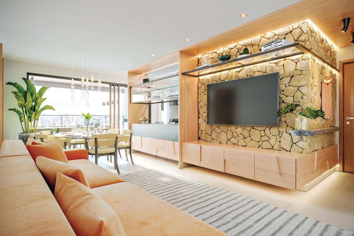 Natureza dentro de casa? Descubra os acabamentos que criam essa conexão Natureza dentro de casa? Descubra os acabamentos que criam essa conexão
