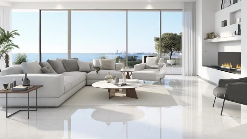 Minimalismo em alta nos revestimentos para espaços clean e sofisticados