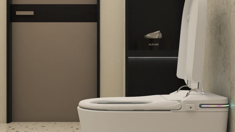 Bacia eletrônica DAX – Tecnologia e design para banheiros práticos e modernos