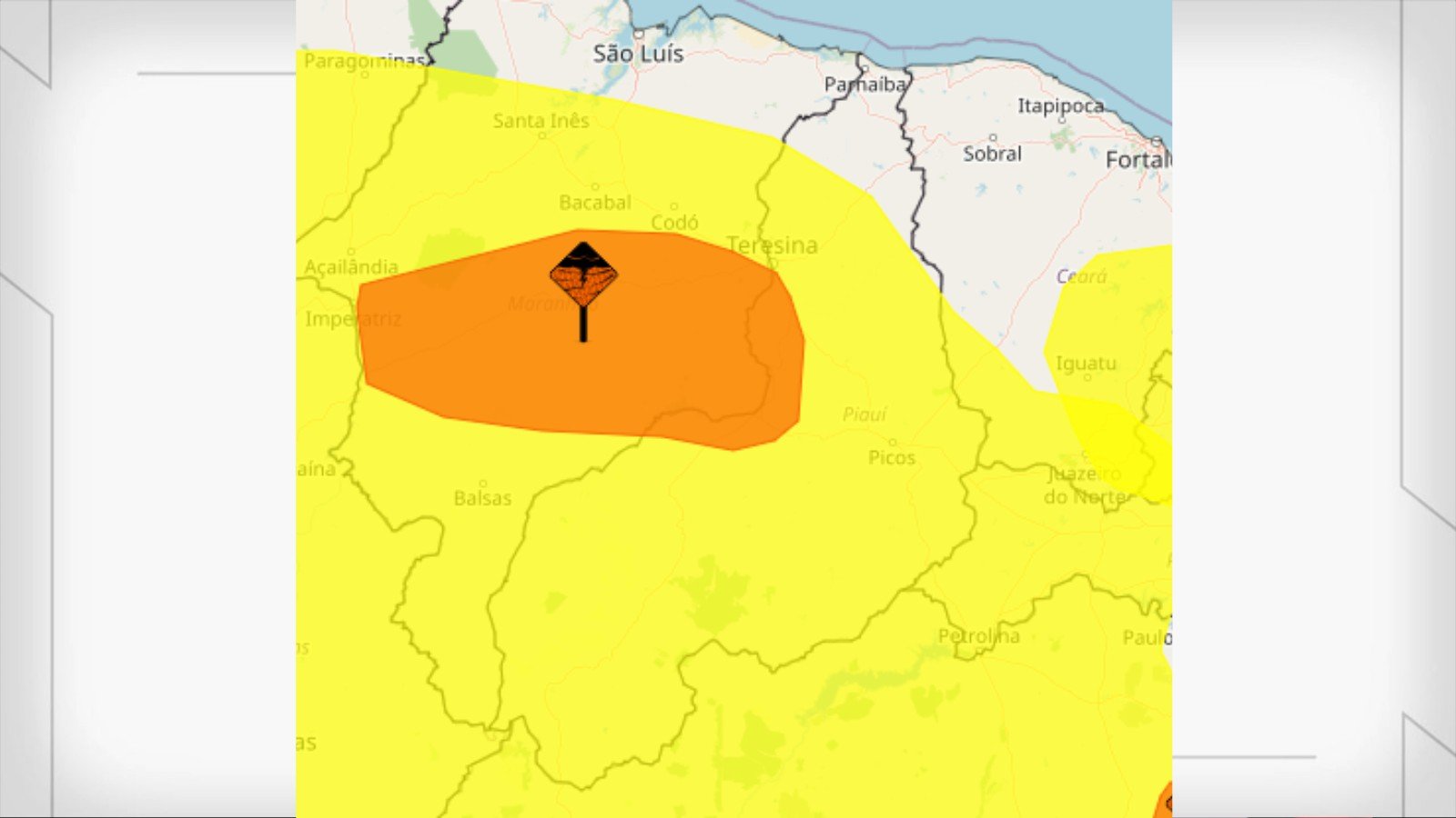 Piauí continua sob alerta de chuvas intensas até quinta (23); mas altas temperaturas persistem Piauí continua sob alerta de chuvas intensas até quinta (23); mas altas temperaturas persistem